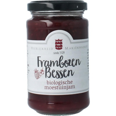 Marienwaerdt Moestuinjam bes framboos Marienwaerdt Moestuinjam bes framboos