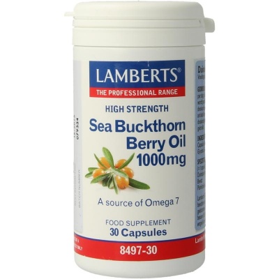 Lamberts Duindoorn olie 1000 mg - Sea buckthorn berry oil Lamberts Duindoorn olie 1000 mg - Sea buckthorn berry oil