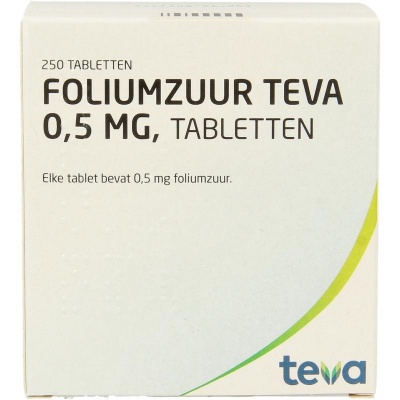 Pharmachemie Foliumzuur 0.5 Pharmachemie Foliumzuur 0.5