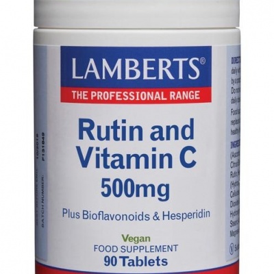 Lamberts Vitamine C 500 mg rutine & bioflavonoiden