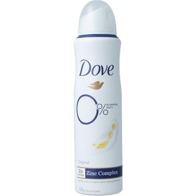 Dove Deodorant spray original 0% Dove Deodorant spray original 0%
