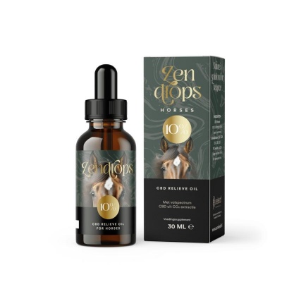 Zendrops CBD relieve oil horses 10%