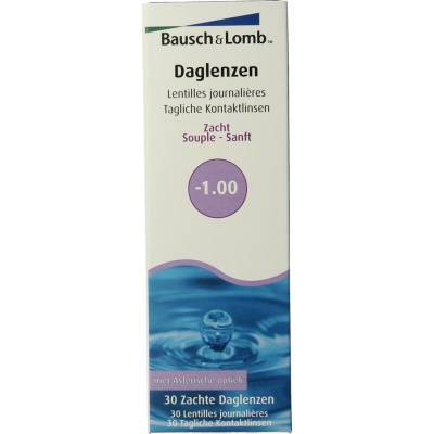 Bausch & Lomb Daglenzen -1.00 Bausch & Lomb Daglenzen -1.00