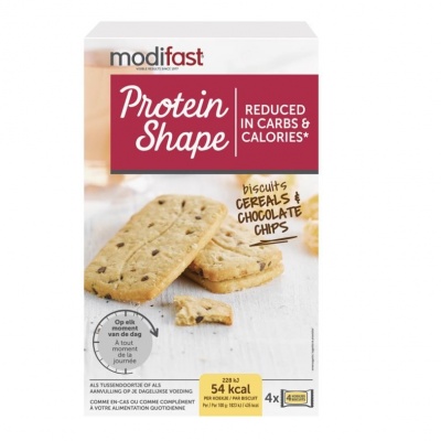 Modifast Protein shape koekjes graan/chocolade Modifast Protein shape koekjes graan/chocolade