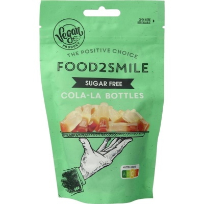 Food2Smile Cola-la bottles suikervrij lactosevrij