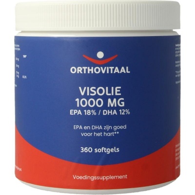 Orthovitaal Visolie 1000 mg EPA 18% DHA 12%