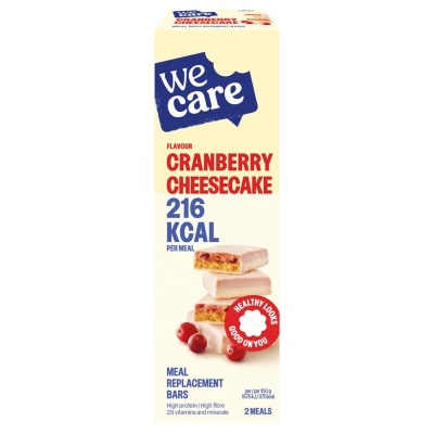 Wecare Bars cranberry cheesecake