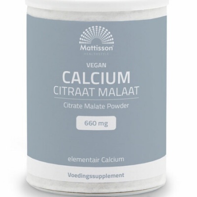 Mattisson Calcium citraat malaat poeder