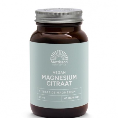 Mattisson Active magnesium citraat 400 mg