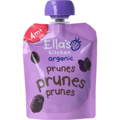 Ella's Kitchen Pruimen knijpzakjes 4+ maanden bio Ella's Kitchen Pruimen knijpzakjes 4+ maanden bio