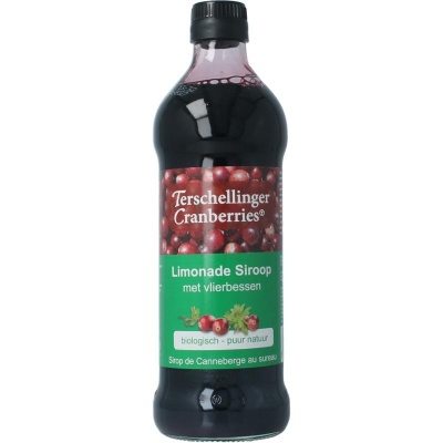 Terschellinger Cranberry-vlierbes siroop