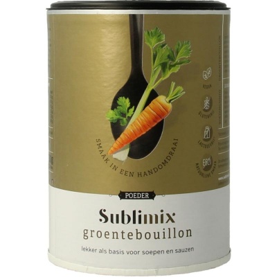Sublimix Groentebouillon glutenvrij Sublimix Groentebouillon glutenvrij