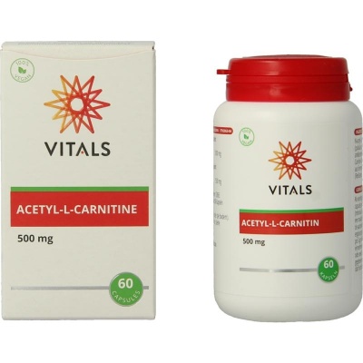 Vitals Acetyl-L-carnitine 500 mg
