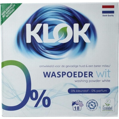 Klok Waspoeder wit