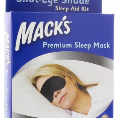 Shut eye shade sleep mask