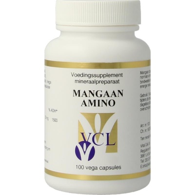 Vital Cell Life Mangaan amino 30 mg Vital Cell Life Mangaan amino 30 mg