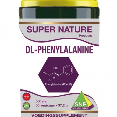 SNP DL-Phenylalanine 500 mg puur SNP DL-Phenylalanine 500 mg puur