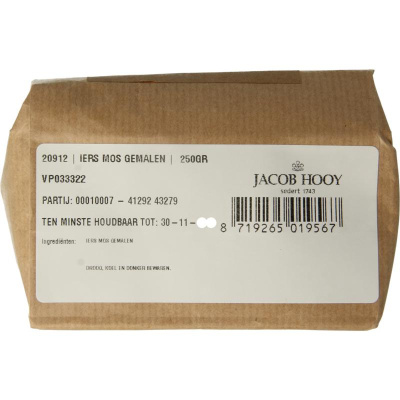 Jacob Hooy iers mos gemalen/jh