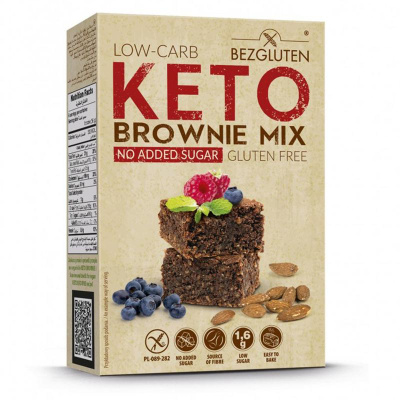 Bezgluten Keto brownie mix glutenvrij Bezgluten Keto brownie mix glutenvrij