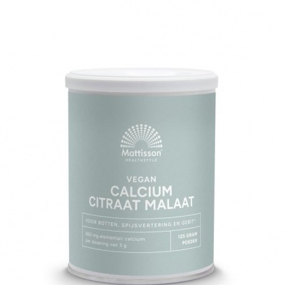 Mattisson Calcium citraat malaat poeder