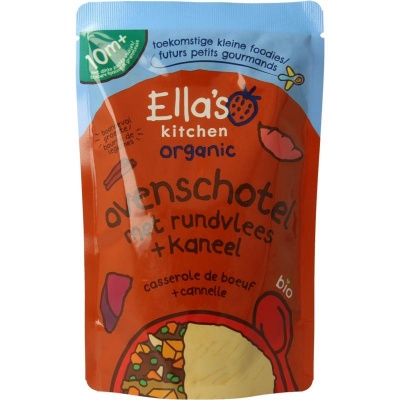 Ella's Kitchen Ovenschotel met rundvlees en kaneel 10+ maanden bi