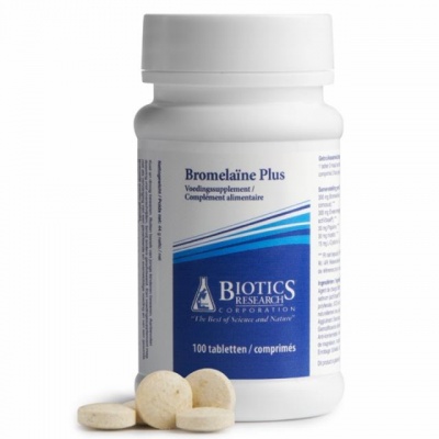 Biotics Bromelain plus 100 mg
