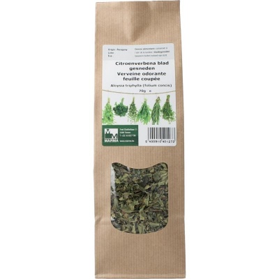 Marma IJzerhard kruid geurig blad gesneden Marma IJzerhard kruid geurig blad gesneden