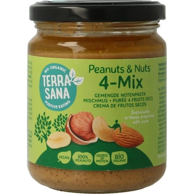 Terrasana Gemengde notenpasta zonder zout