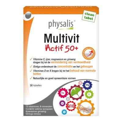 Physalis Multivit actif 50+