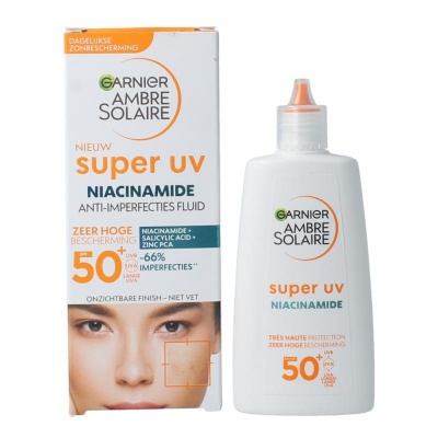 Ambre Solaire Super uv niacinamide fluid spf 50+