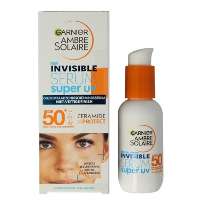 Garnier Ambre solaire sens face serum SPF50+ Garnier Ambre solaire sens face serum SPF50+