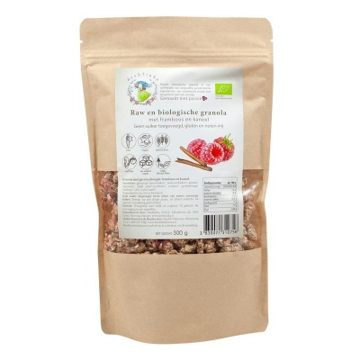 Vitiv Tijgernoot granola framboos kaneel bio Vitiv Tijgernoot granola framboos kaneel bio