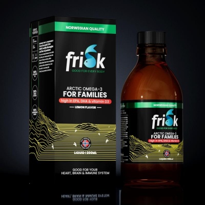 Frisk Omega 3 for families lemon Frisk Omega 3 for families lemon
