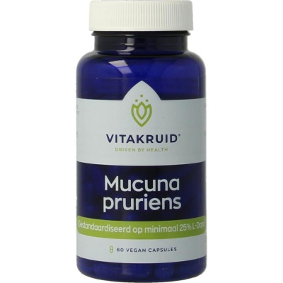Vitakruid Mucuna pruriens 500 mg (min. 20% L-Dopa)