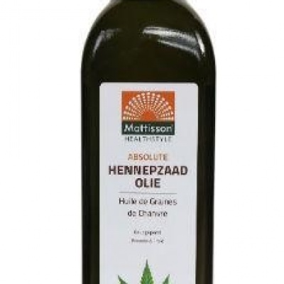 Mattisson Hennepzaadolie bio raw
