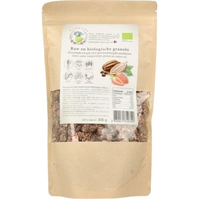 Vitiv Tijgernoot granola chocolade aardbei bio Vitiv Tijgernoot granola chocolade aardbei bio