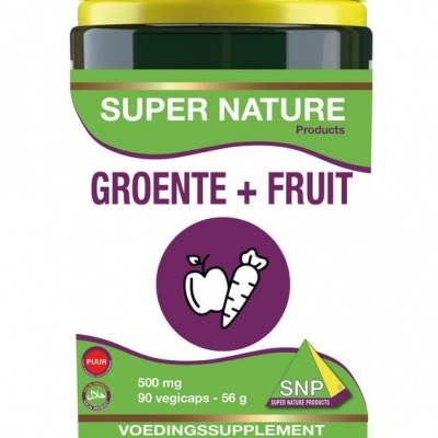 SNP Groente & fruit 500 mg puur SNP Groente & fruit 500 mg puur