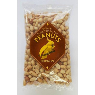 Geroosterde en gezouten pinda's bio