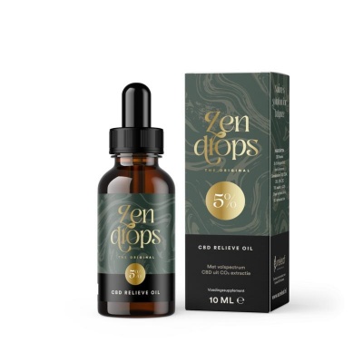 Zendrops CBD relieve oil original 5%