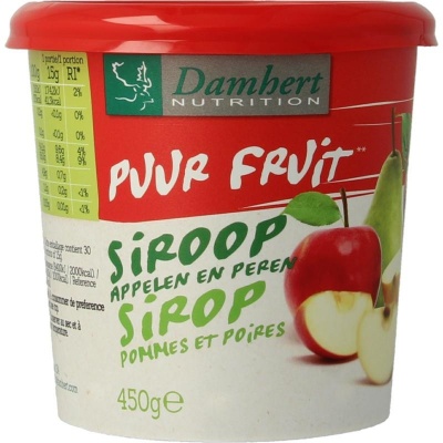 Damhert Fruitstroop appel/peer Damhert Fruitstroop appel/peer