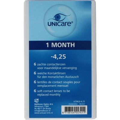 Unicare Maandlenzen -4.25 Unicare Maandlenzen -4.25