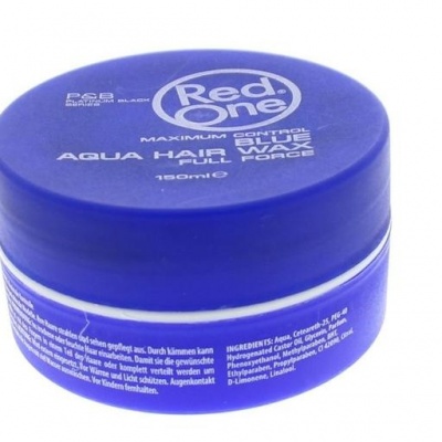 Red One Haarwax aqua blue