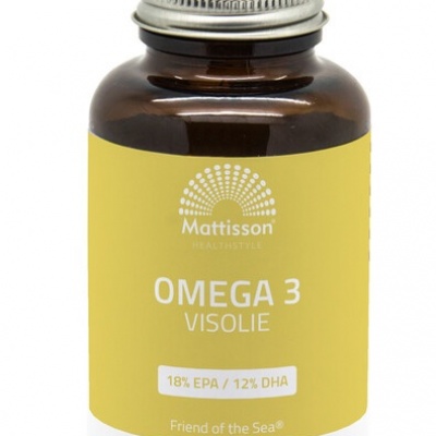 Mattisson FOS omega 3 visolie EPA 18% / DHA 12%