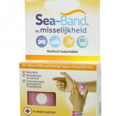 Sea Band Polsband kinderen roze