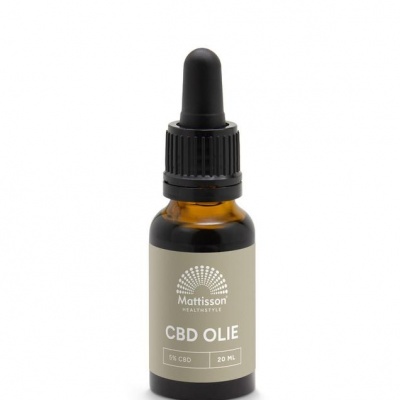 Mattisson CBD olie 5% Mattisson CBD olie 5%