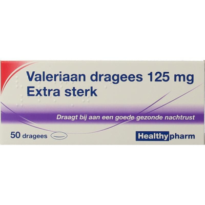 Valeriaan extra sterk 125 mg Valeriaan extra sterk 125 mg