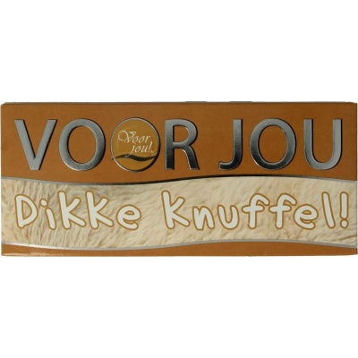 Wensreep melkchocolade voor jou! knuffel