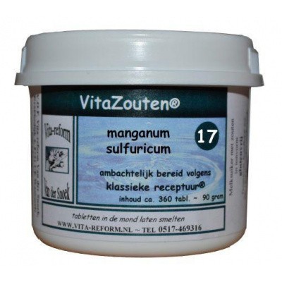 Manganum sulfuricum VitaZout Nr. 17
