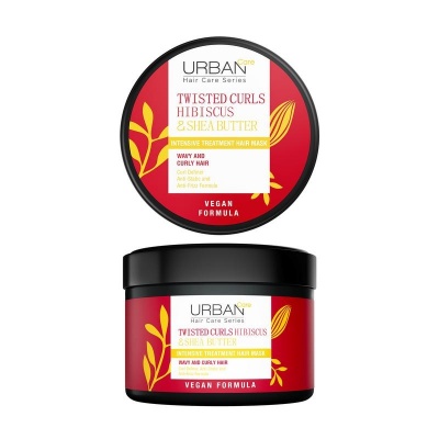 Urban Care Hibiscus & shea butter twisted curls hair mask
