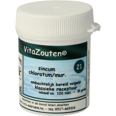 Zincum muriaticum VitaZout Nr. 21